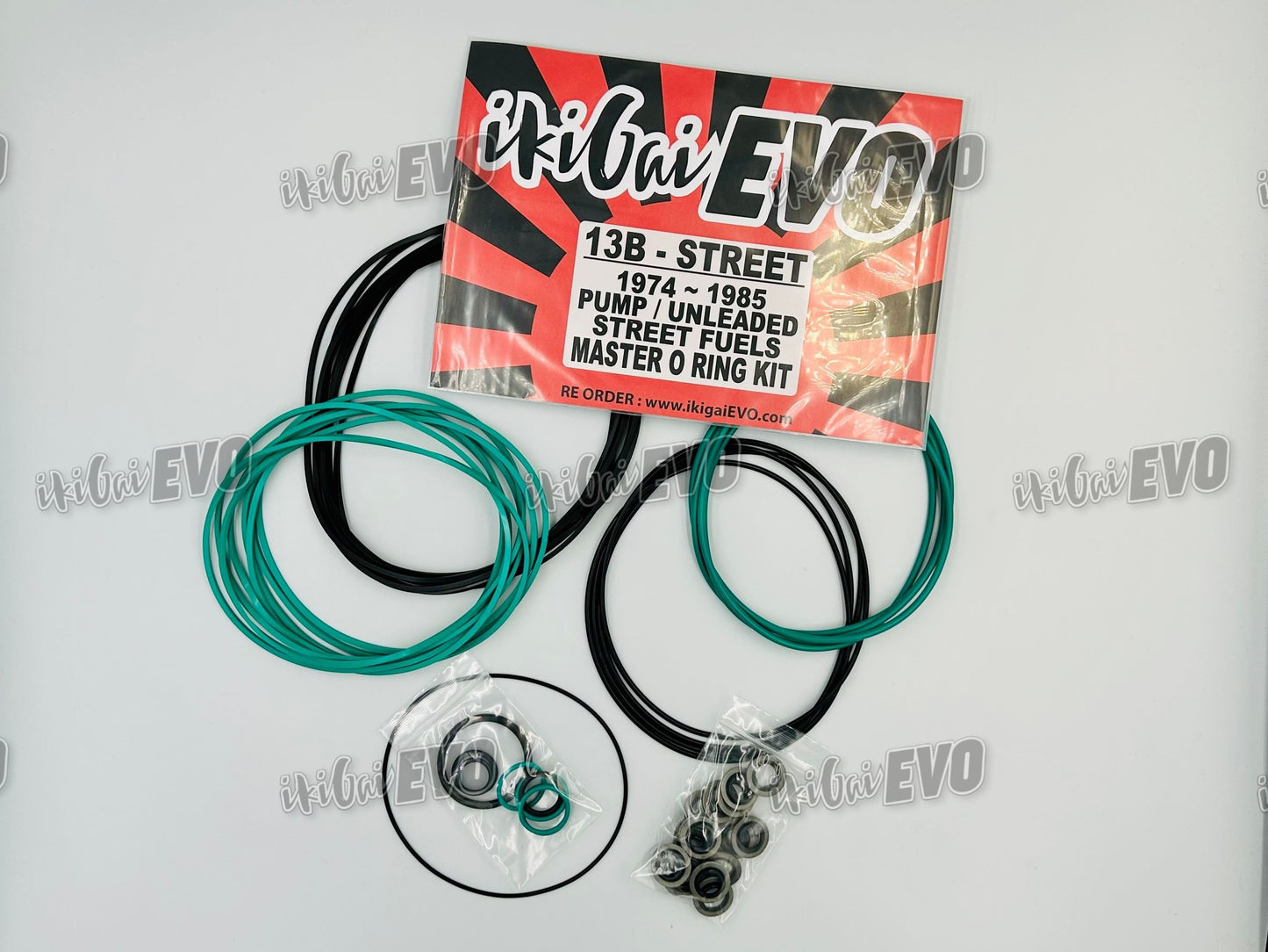 STREET ~ EARLY 13B MAZDA ROTARY ENGINE - MASTER O RING SEAL REBUILD KIT